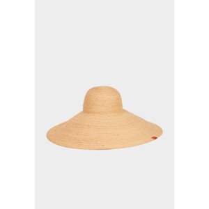 KLOBÚK GANT RAFFIA SUN HAT hnedá S/M