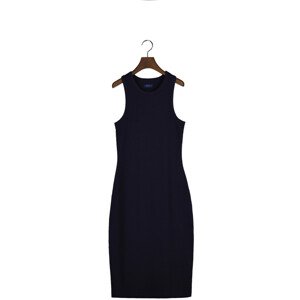 ŠATY GANT SLIM TANK TOP DRESS modrá 122/128