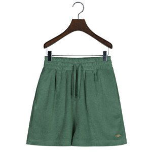 ŠORTKY GANT HIGH WAIST TOWELING SHORTS zelená 134/140