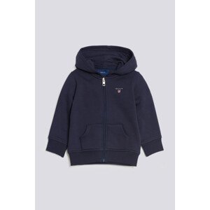 MIKINA GANT ORIGINAL ZIP HOODIE modrá 68