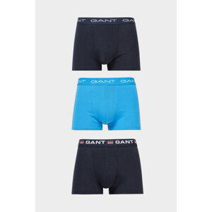 SPODNÁ BIELIZEŇ GANT RUGBY STRIPE TRUNK 3-PACK modrá S