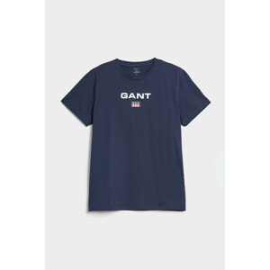 PYŽAMOVÉ TRIČKO GANT JERSEY C-NECK T-SHIRT modrá XXL