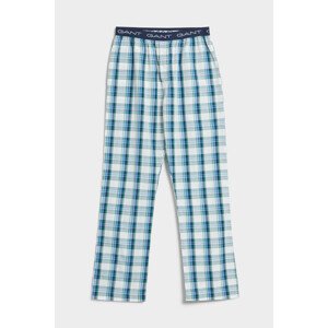 PYŽAMOVÉ NOHAVICE GANT CHECK PAJAMA PANTS modrá S