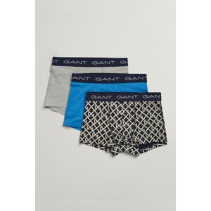 SPODNÁ BIELIZEŇ GANT BOY'S TRUNK 3-PACK modrá 146/152