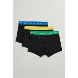 SPODNÁ BIELIZEŇ GANT BOY'S TRUNK 3-PACK čierna 146/152