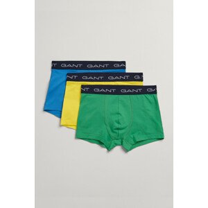 SPODNÁ BIELIZEŇ GANT BOY'S TRUNK 3-PACK zelená 122/128