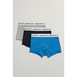 SPODNÁ BIELIZEŇ GANT BOY'S TRUNK 3-PACK modrá 146/152