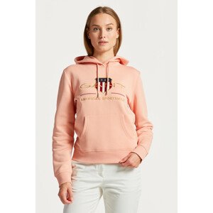 MIKINA GANT ARCHIVE SHIELD SWEAT HOODIE oranžová S