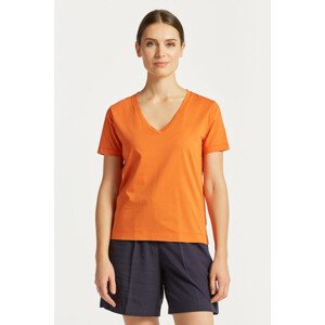 TRIČKO GANT ORIGINAL V-NECK SS T-SHIRT oranžová L