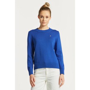 SVETER GANT D1. ICON G COTTON C-NECK modrá S