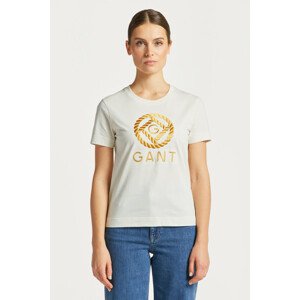 TRIČKO GANT ROPE ICON SS T-SHIRT žltá XS