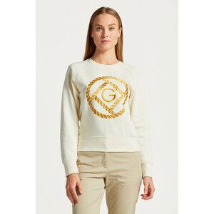 MIKINA GANT ROPE ICON C-NECK SWEAT žltá S