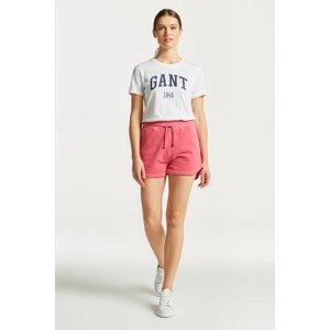 TEPLÁKOVÉ ŠORTKY GANT RELAXED SUNFADED SHORTS ružová S