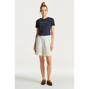 ŠORTKY GANT LINEN VISCOSE PULL-ON SHORTS biela 36