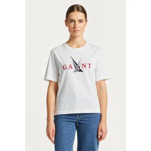 TRIČKO GANT SAIL SS T-SHIRT biela XS