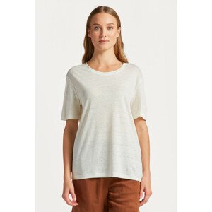 TRIČKO GANT LINEN SS T-SHIRT biela L