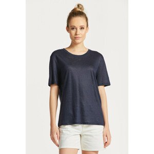 TRIČKO GANT LINEN SS T-SHIRT modrá XXL