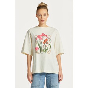 TRIČKO GANT IRIS PRINT SS T-SHIRT žltá L