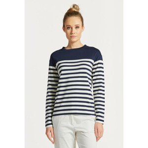 TRIČKO GANT STRIPED LS T-SHIRT modrá S