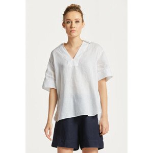 KOŠEĽA GANT REL POP OVER LINEN SS SHIRT biela 32