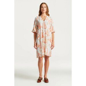 ŠATY GANT SAILING PRINT V-NECK DRESS biela 40