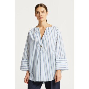 KOŠEĽA GANT RELAXED POPOVER STRIPED SHIRT biela 34