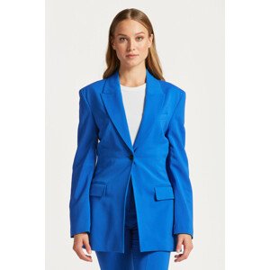 SAKO GANT WIDE SHOULDER FITTED BLAZER modrá 34