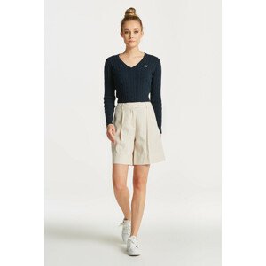 ŠORTKY GANT STRETCH LINEN SHORTS biela 36