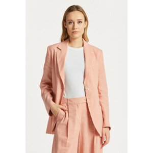 SAKO GANT REG STRETCH LINEN BLAZER oranžová 34