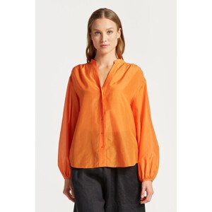 KOŠEĽA GANT REL COTTON SILK BLOUSE oranžová 34