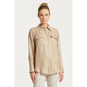 KOŠEĽA GANT RELAXED FLAP POCKET SHIRT hnedá 42