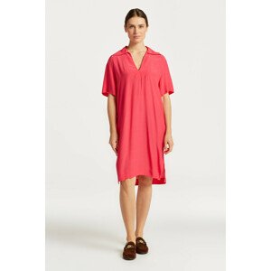 ŠATY GANT RELAXED TUNIC DRESS ružová 34