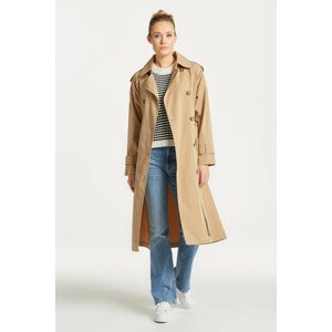 KABÁT GANT TRENCH COAT zelená XS