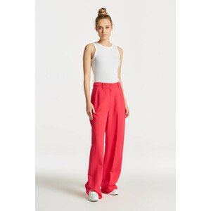 NOHAVICE GANT RELAXED FLUID PANTS ružová 44