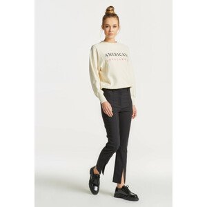 NOHAVICE GANT CROPPED PINTUCK SLACK čierna 38