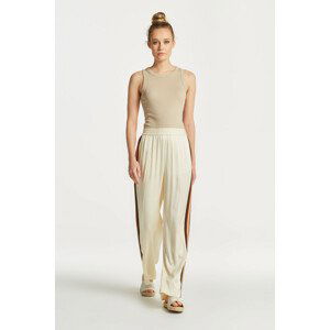 NOHAVICE GANT RELAXED STRIPE PULL ON PANTS biela 44