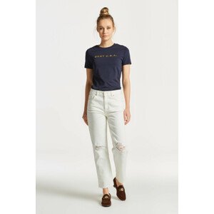 DŽÍNSY GANT WHITE RELAXED JEANS biela 26