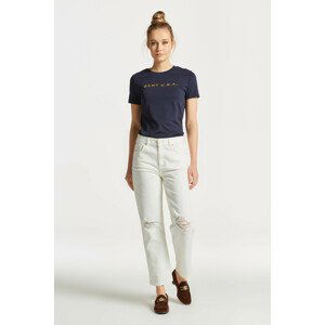 DŽÍNSY GANT WHITE RELAXED JEANS biela 32