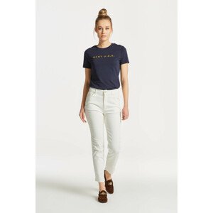 DŽÍNSY GANT WHITE CROPPED SLIM JEANS biela 26