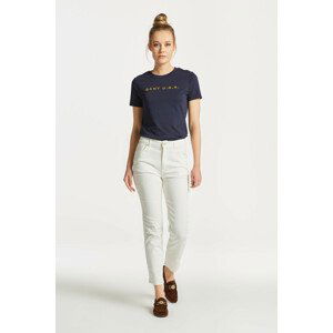 DŽÍNSY GANT WHITE CROPPED SLIM JEANS biela 34