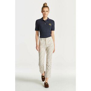 DŽÍNSY GANT CHAIN PRINT CROPPED JEANS biela 26