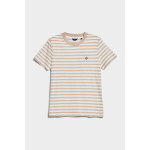 TRIČKO GANT D1. ICON G STRIPED SS T-SHIRT žltá XS