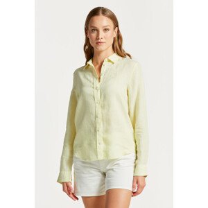 KOŠEĽA GANT REG LINEN CHAMBRAY SHIRT žltá 38