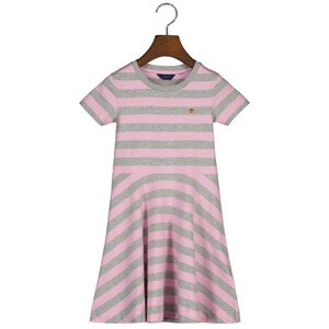 ŠATY GANT STRIPED SPINN DRESS ružová 110/116