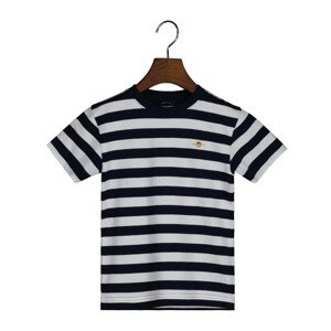 TRIČKO GANT RELAXED STRIPED T-SHIRT modrá 92