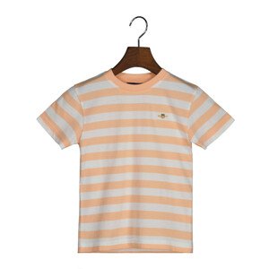 TRIČKO GANT RELAXED STRIPED T-SHIRT žltá 110/116