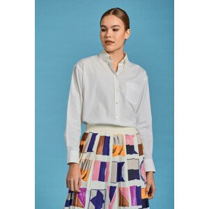 KOŠEĽA GANT RELAXED BD LUXURY POPLIN biela 46