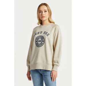 MIKINA GANT GANT USA OVERSIZED C-NECK SWEAT oranžová S