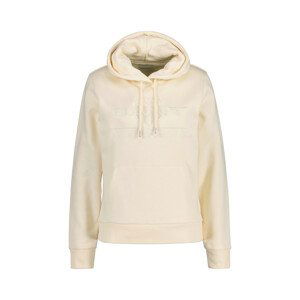 MIKINA GANT REG TONAL SHIELD HOODIE biela S