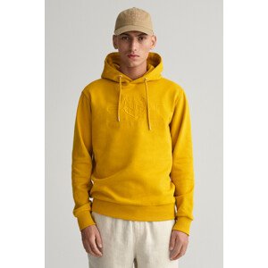 MIKINA GANT REG TONAL SHIELD HOODIE žltá L